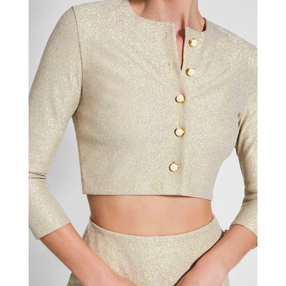 NWT Devon Windsor Sasha Jacket in champagne